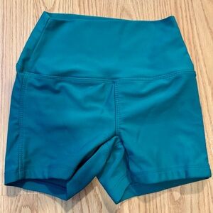Teal Girl’s Dance Shorts